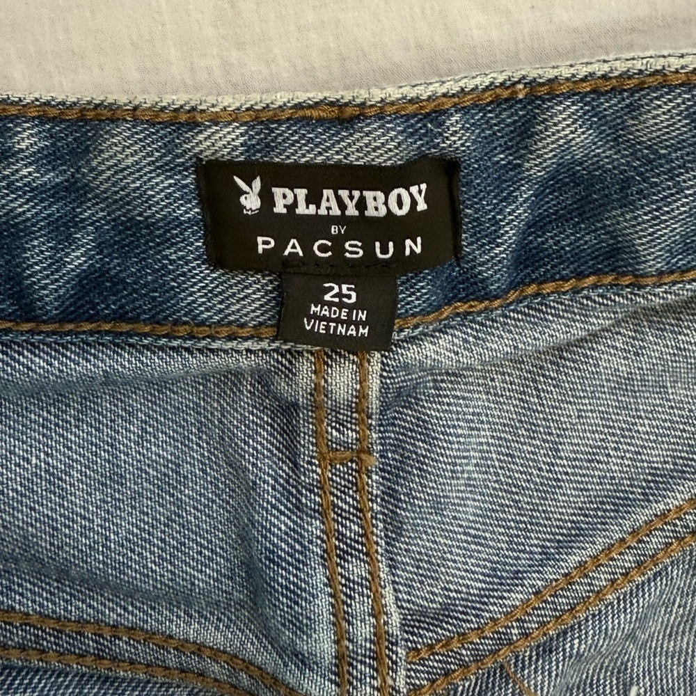 Playboy x PacSun High-Waisted Straight Leg Jeans - Picture 5 of 5